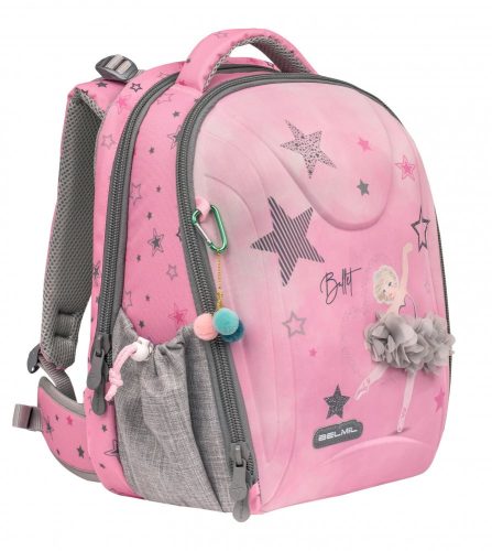 Ballet Light Pink 338-82 elsős iskolatáska szett