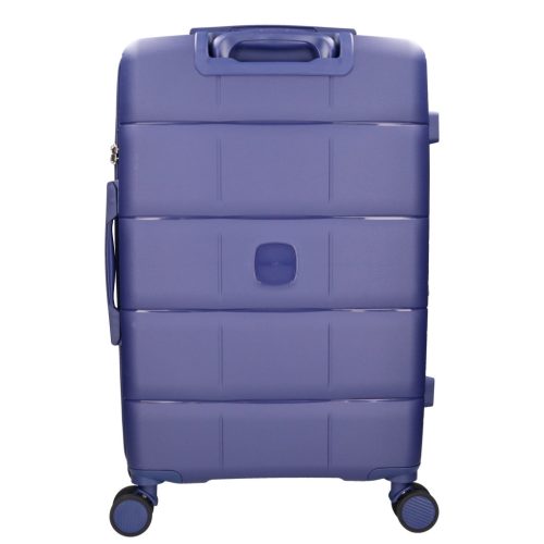 Benzi 5901 L kék nagy méretű bővíthető bőrönd