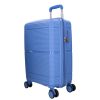 Benzi Barcelona 5899 S világos kék bővíthető kabinbőrönd