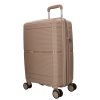 Benzi Barcelona 5899 S bézs bővíthető kabinbőrönd