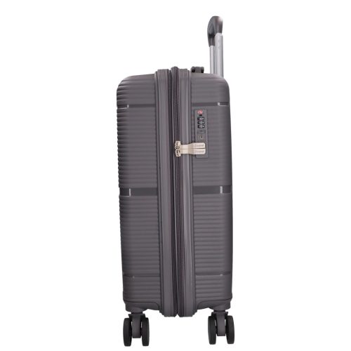 Benzi Barcelona 5899 S szürke bővíthető kabinbőrönd