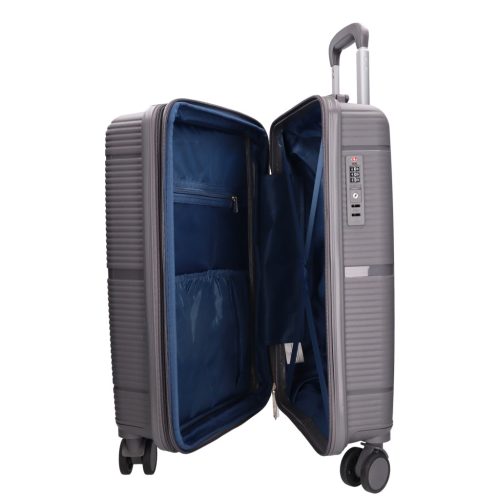 Benzi Barcelona 5899 S szürke bővíthető kabinbőrönd