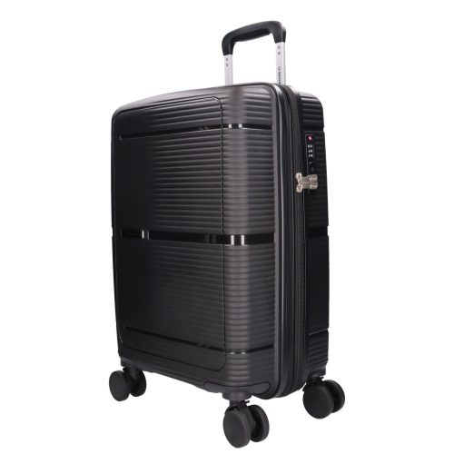 Benzi Barcelona 5899 S fekete bővíthető kabinbőrönd