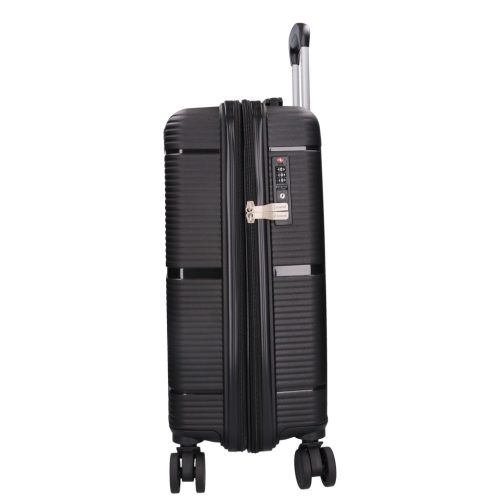 Benzi Barcelona 5899 S fekete bővíthető kabinbőrönd