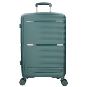   Benzi Barcelona 5899 M zöld közepes méretű bővíthető bőrönd