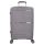 Benzi Barcelona 5899 M szürke közepes méretű bővíthető bőrönd