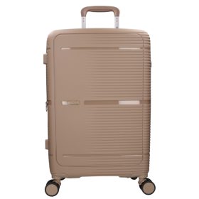   Benzi Barcelona 5899 M bézs közepes méretű bővíthető bőrönd