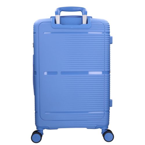 Benzi Barcelona 5899 L világos kék nagy méretű bővíthető bőrönd