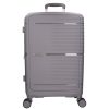 Benzi Barcelona 5899 L szürke nagy méretű bővíthető bőrönd