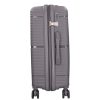 Benzi Barcelona 5899 L szürke nagy méretű bővíthető bőrönd