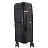 Benzi Barcelona 5899 L fekete nagy méretű bővíthető bőrönd