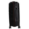 Benzi Malaga 5904 L fekete nagy méretű bővíthető bőrönd