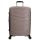 Benzi Malaga 5904 M szürke közepes méretű bővíthető bőrönd