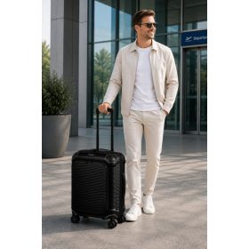 Travelite Millennium S laptartós kabinbőrönd fekete