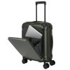 Travelite Millennium S laptartós kabinbőrönd zöld