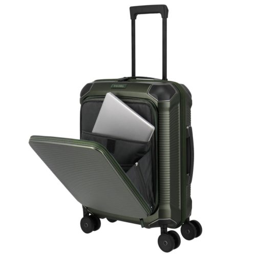 Travelite Millennium S laptartós kabinbőrönd zöld