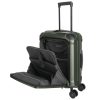 Travelite Millennium S laptartós kabinbőrönd zöld