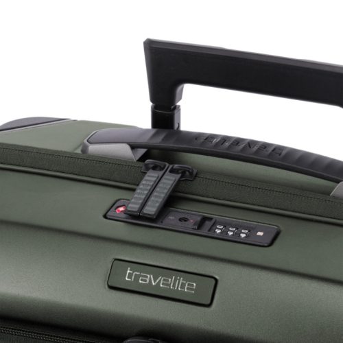 Travelite Millennium S laptartós kabinbőrönd zöld