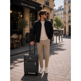 Travelite Priego S 4w antracit kabinbőrönd