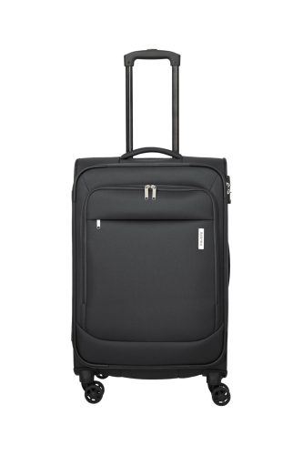travelite Priego M 4w Antracite közepes bőrönd