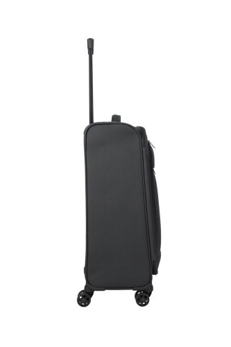 travelite Priego M 4w Antracite közepes bőrönd