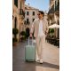 Travelite Voyaage S zöld kabinbőrönd