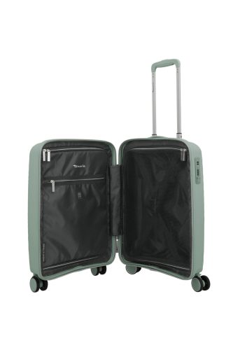 Travelite Voyaage S zöld kabinbőrönd