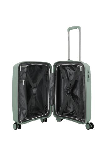 Travelite Voyaage S zöld kabinbőrönd