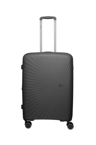 Travelite Voyaage M antracit BŐVÍTHETŐ közepes bőrönd