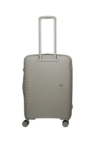 Travelite Voyaage M bézs BŐVÍTHETŐ közepes bőrönd