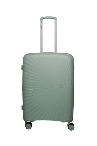 Travelite Voyaage M zöld BŐVÍTHETŐ közepes bőrönd