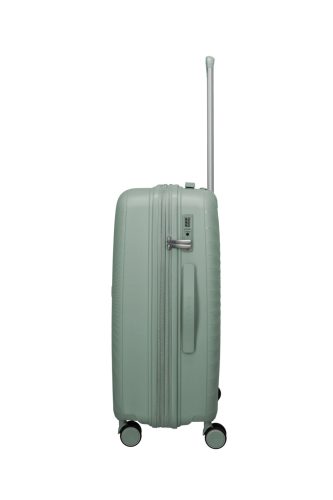 Travelite Voyaage M zöld BŐVÍTHETŐ közepes bőrönd
