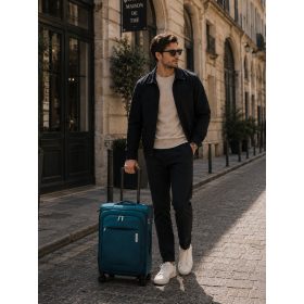 Travelite Priego S 4w petrol kabinbőrönd