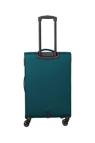 travelite Priego M 4w petrol közepes bőrönd