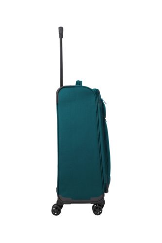 travelite Priego M 4w petrol közepes bőrönd