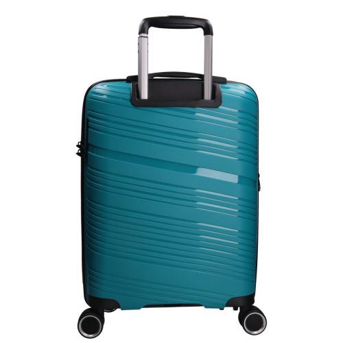 Benzi Malaga 5904 S zöld bővíthető kabinbőrönd