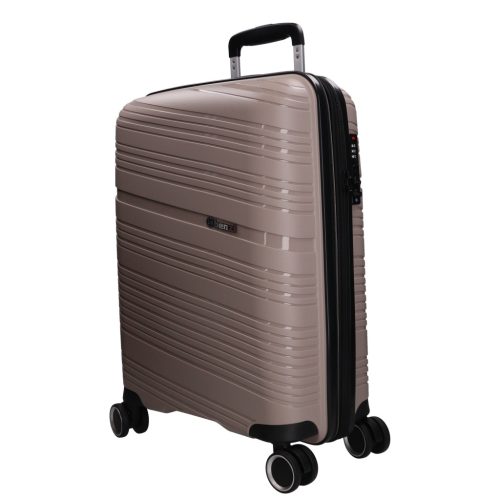 Benzi Malaga 5904 S szürke bővíthető kabinbőrönd