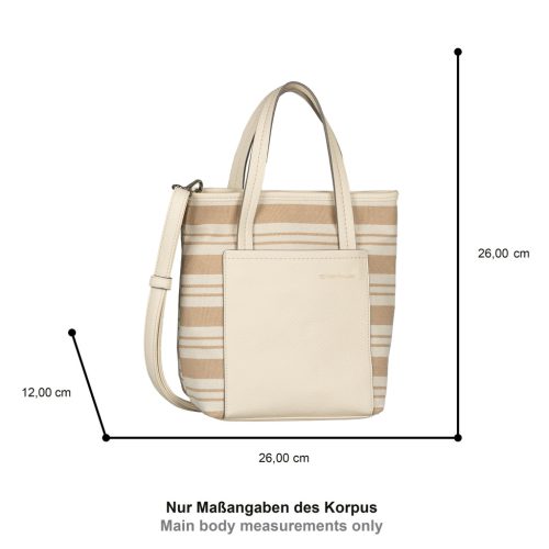 Tom Tailor női válltáska  ELODIE S 4960 - 239 törtfehér