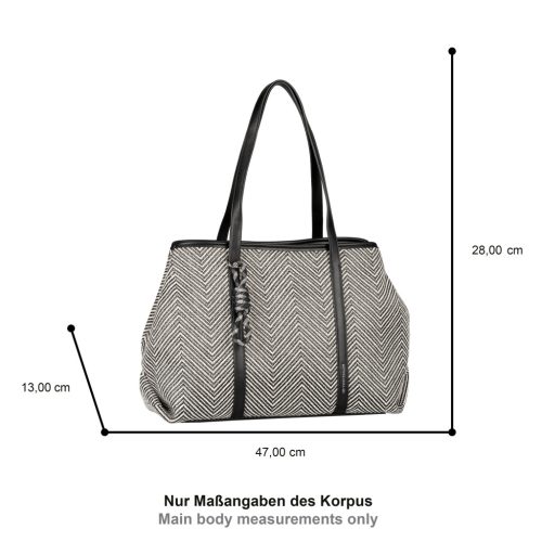 Tom Tailor női válltáska MIRELLE  L 4974 - 060 fekete