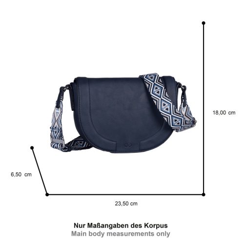 Tom Tailor női válltáska NANI 4473 - 053 sötétkék