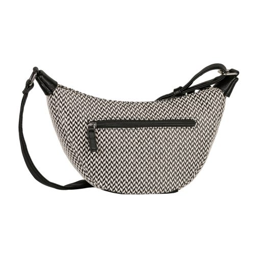 Tom Tailor női válltáska LIRIEL RAFFIA M 4890 - 060 fekete