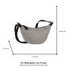 Tom Tailor női válltáska LIRIEL RAFFIA M 4890 - 060 fekete