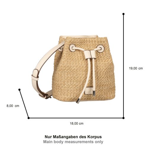 Tom Tailor női válltáska MADELYN S 4999 - 239 törtfehér