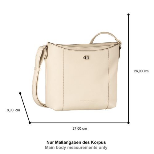 ELIF CROSS BAG M 4736 - 013 - törtfehér