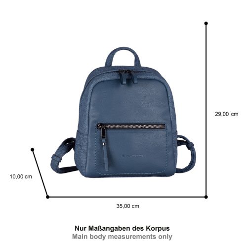 Tom Tailor női hátizsák TAMARA S 4219 - 224 farmer kék