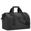 Reisenthel Allrounder L fekete pöttyös utazótáska glossy dots black MT7075