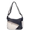 Divatos HB1837 kék műbőr női oldaltáska 