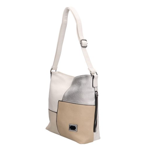 Hernan Bag 8519 bézs női crossbody táska