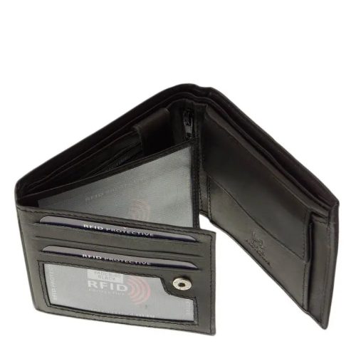 La Scala ADCR-60 barna férfi pénztárca RFID védelemmel