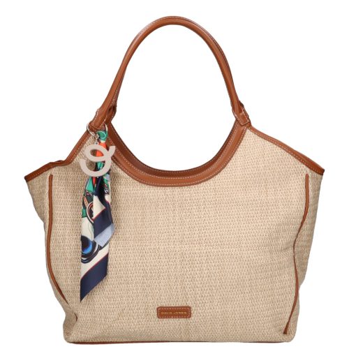 David Jones női válltáska CM8240-BEIGE